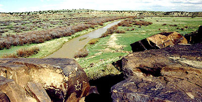 Picket Wire Canyon area